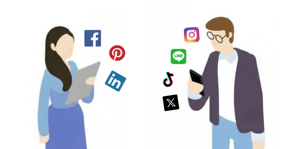 幅広い層へアプローチできる