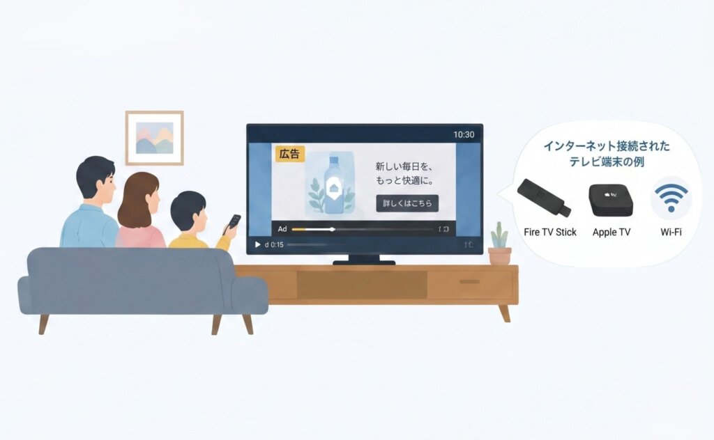 コネクテッドTV（CTV）広告とは