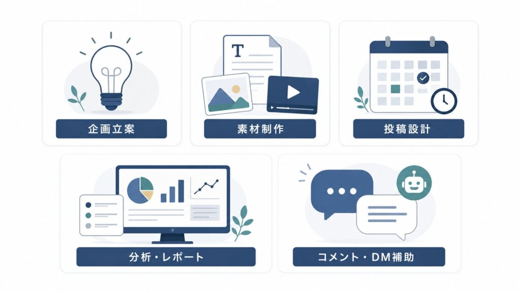 SNS運用でAIにできること