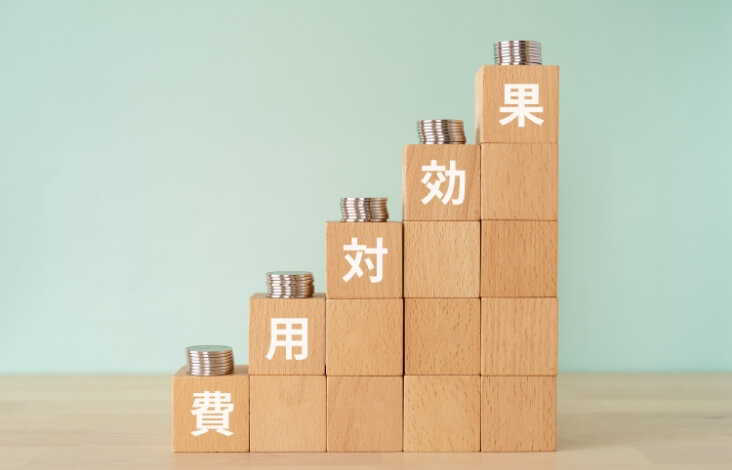 費用対効果のイメージ画像