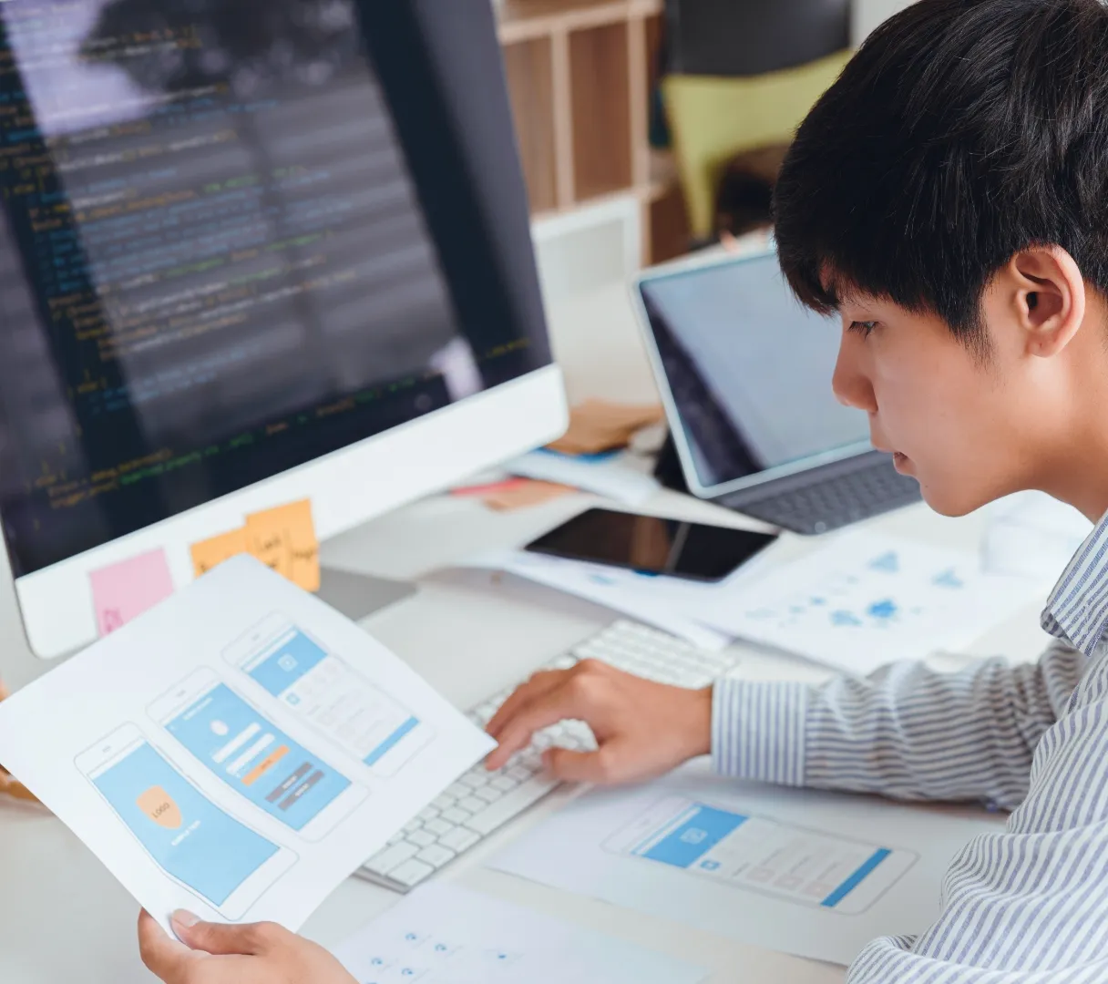 デザイン・コーディングまで社内一貫体制