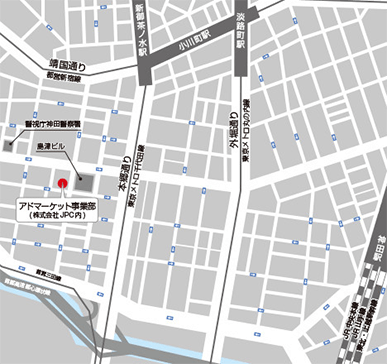 東京オフィスmap